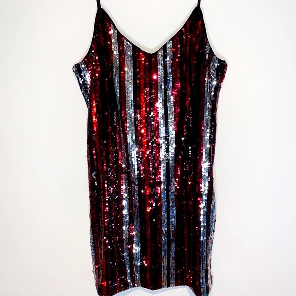 BAR III SEQUINS Dress in size XL NWT - Picture 3 of 8